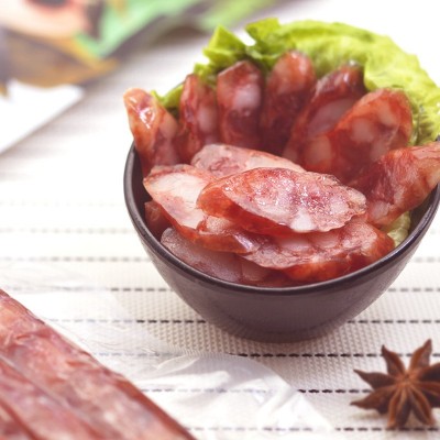 好好牌八分肥瘦袋特产正宗纯猪肉酒香甜味特产蜡肠300g一件代发图4