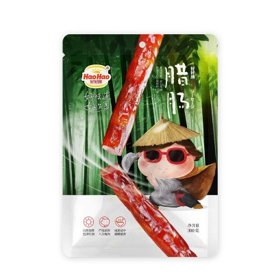 好好牌八分肥瘦袋特产正宗纯猪肉酒香甜味特产蜡肠300g一件代发图5