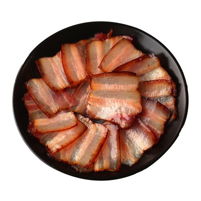 厂家批发四川五花腊肉烟熏农家自制柴火土家老腊肉现货 川味腊肉图4