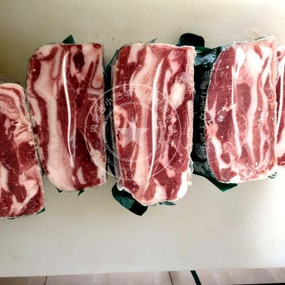 阿牧特 带脆骨羊肉卷 内蒙羔羊肉 小肥羊肉业 火锅食材脆骨羊肉卷图2