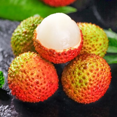 【顺丰冷链包邮】海南妃子笑荔枝新鲜现摘4.5-5斤装热带送礼水果图2