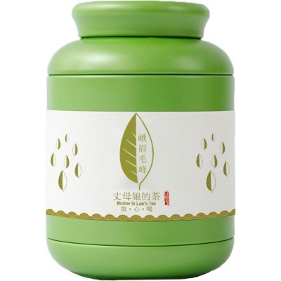 峨眉毛峰绿茶叶2022新茶四川蒙顶山茶明前浓香型雀舌茶叶JD包邮