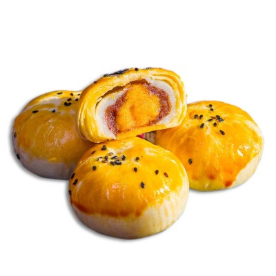 蛋黄酥糕点散装零食休闲食品批发爆浆糕点办公室馅饼年货早餐 面包图5