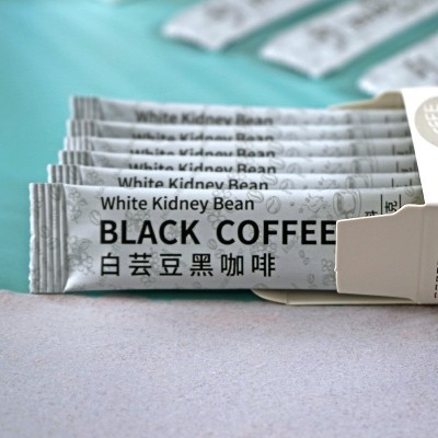 蓝山白芸豆速溶黑咖啡浓香苦咖啡白芸豆咖啡急单现货批发图3