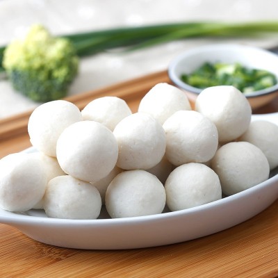 永昊雪鱼丸500g 金线鱼丸鳕鱼Q弹鱼粒麻辣烫火锅鱼丸图3