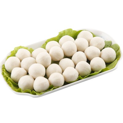 永昊雪鱼丸500g 金线鱼丸鳕鱼Q弹鱼粒麻辣烫火锅鱼丸图5