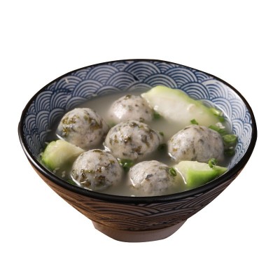 紫菜鱼丸海苔马鲛丸5斤/袋火锅食材冷冻海鲜丸子批发图5