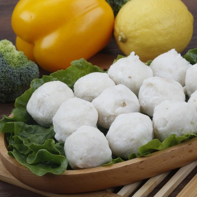 墨粒墨鱼丸2500g/袋 鱼丸 火锅烧烤小吃 速冻鱼丸图2