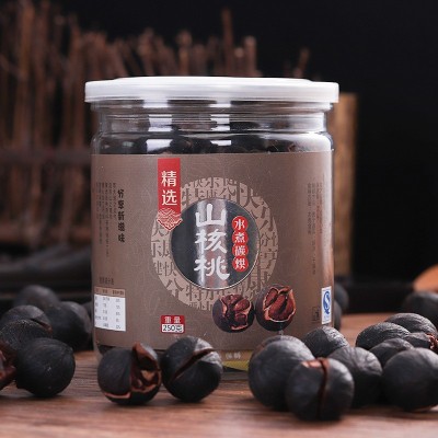 新货临安山核桃大籽易好剥水煮味净重200g罐装图2