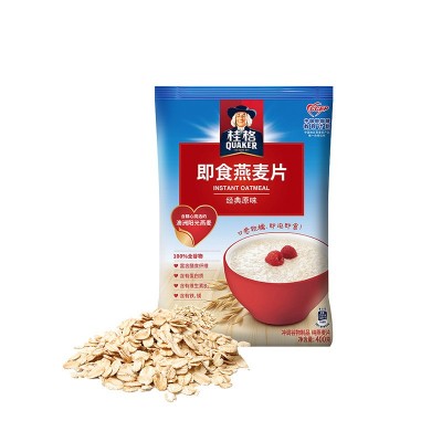 新货 桂格 即食燕麦片 经典原味 400g 早餐谷物