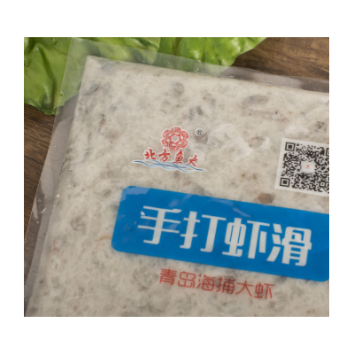 500g青岛海捕大虾手打虾滑批发 火锅食材丸子海鲜速冻肉类丸饺类图4