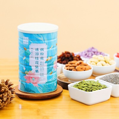 桂花坚果藕粉坚果莲藕羹代餐饱腹早餐速溶即食银耳莲子羹厂家批发图2