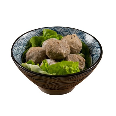 厂家批发潮汕手打牛肉丸500g袋 火锅关东煮食材 螺蛳粉配料供商超图5