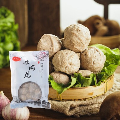 潮汕特产牛肉丸 牛筋丸火锅食材闽南风味 麻辣烫关东煮速冻丸子图3
