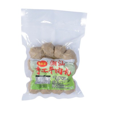 潮汕风味牛肉丸250g/袋 汕头特产烧烤火锅关东煮手工丸子量大从优图5