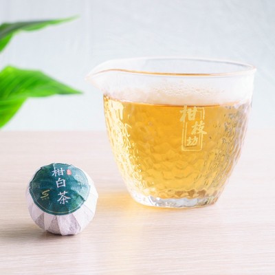 新会小青柑礼盒装5年老白茶包装送礼柑普茶18个装柑礼盒现货图2