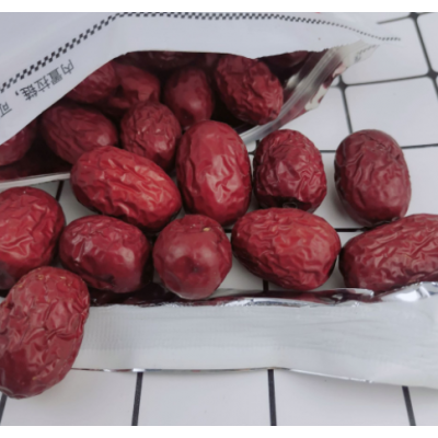 新疆特产若羌灰枣批发500克 散装红枣 即食干吃煲汤煮粥灰枣子图3
