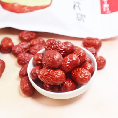 新疆红枣自然吊干免洗若羌灰枣一件代发250g小袋装即食泡水喝图3