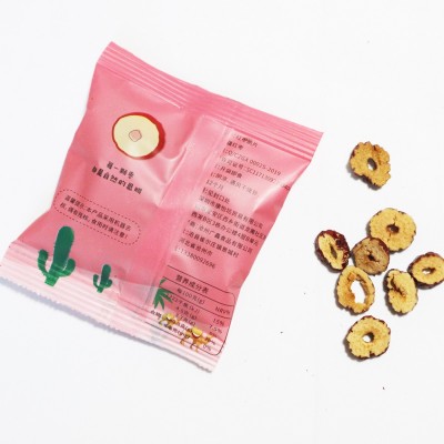 新疆红枣片16g小包装香脆圈红枣干若羌灰枣无核枣干泡茶零吃脆枣图2