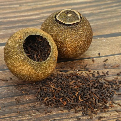 新会 柑普茶熟茶小青柑罐装企业伴手礼茶叶小青柑 普洱茶礼盒包装图5