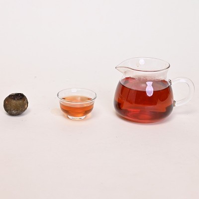 新会玖溢茶业新会天马小青柑普洱茶自然生晒罐装礼盒装小青柑图5