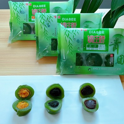 姚庄桥青团江南小吃传统零批青团子艾草团整箱批发团购图5