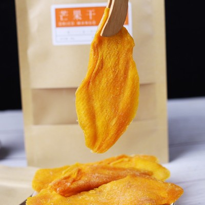 云南特产鲜芒果干袋装原切水果干果脯网红零食厚切水果干厂家批发图3