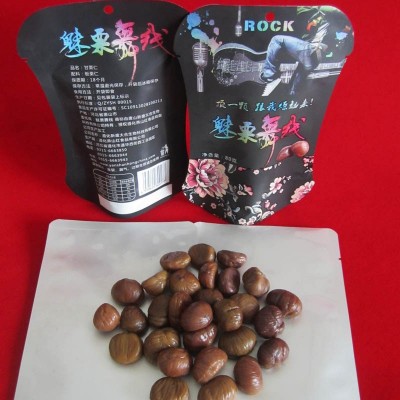 迁西板栗仁即食零食小吃糖炒板栗坚果批发80克无壳熟制甘栗油栗仁图4