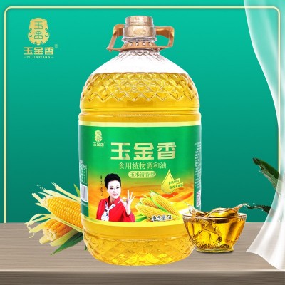 玉金香调和油5L 食用油 玉米调和油 粮油批发图2