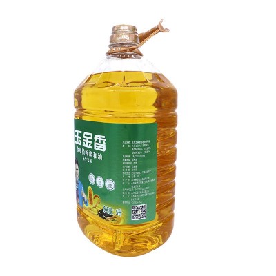 玉金香调和油5L 花生油 芝麻油花生芝麻食用油5L粮油批发图3