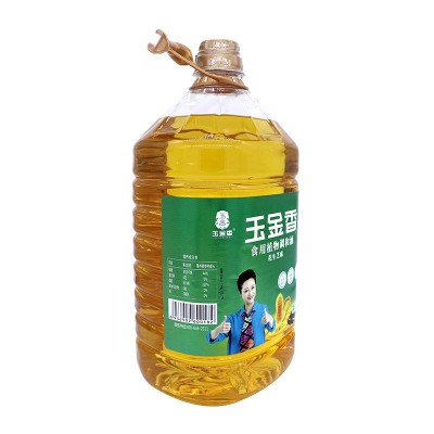 玉金香调和油5L 花生油 芝麻油花生芝麻食用油5L粮油批发图4