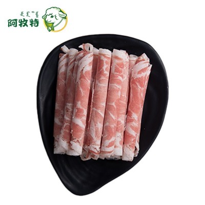 阿牧特 厂家现货内蒙羊肉 冷冻排酸羊肉 火锅食材批发 羊肉卷图3