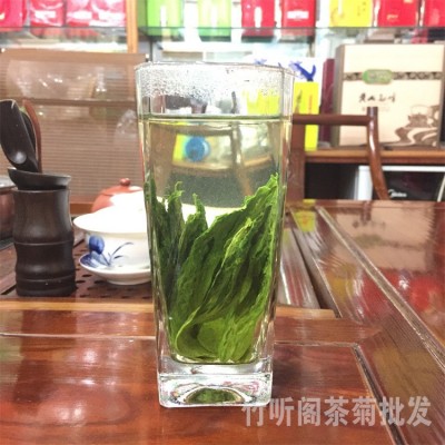 2022新茶 黄山茶叶绿茶批发双枝布尖茶 竹听阁图5