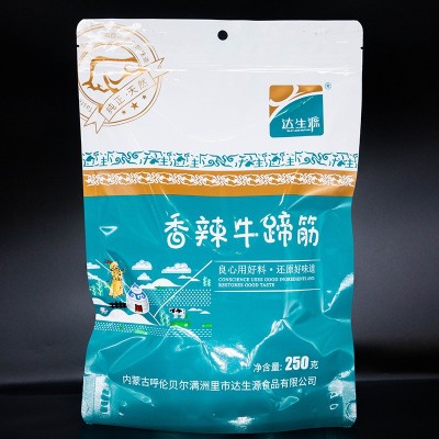 包邮达生源内蒙特色休闲零食卤味小吃香辣牛板筋香辣牛蹄筋小包装图2