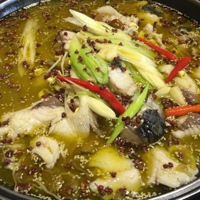 青创颂椒麻底料鸳鸯锅椒麻辣锅鱼火锅餐饮大小火锅店500g商用装图2