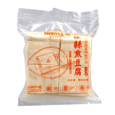 湖南攸县豆腐餐馆酒店商用火锅家庭装嫩滑鲜美煎豆腐火锅食材批发图5