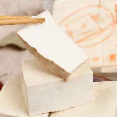 湖南攸县豆腐餐馆酒店商用火锅家庭装嫩滑鲜美煎豆腐火锅食材批发图4