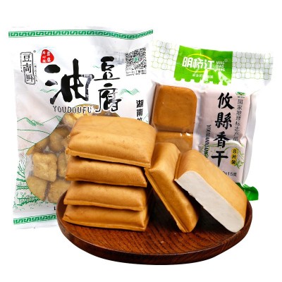 湖南攸县香干卤豆干纯手工油豆腐农家菜嫩豆腐半成品卤香干豆制品图4