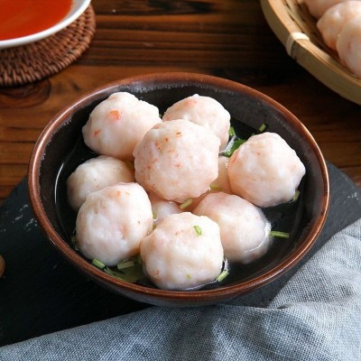 金大牛潮汕新鲜海虾丸产鲜虾球火锅丸子关东煮食材烧烤速冻食品图2
