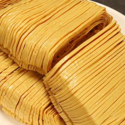 云南特产干货云丝现货豆皮丝凉拌云丝王中王火锅食材千张整箱 批发图3