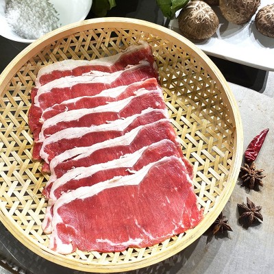 谷饲外脊肥牛 韩式烤肉西餐火锅店冷冻肥牛 去骨牛外脊牛排牛肉图2
