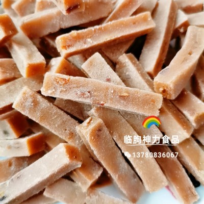 神力六物山楂条 陈皮山楂条 六种食材健康融合山楂制品源头厂家图4