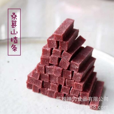 桑葚山楂条 桑椹山楂条山楂木 出口品质鲜果打浆真材实料源头厂家图1