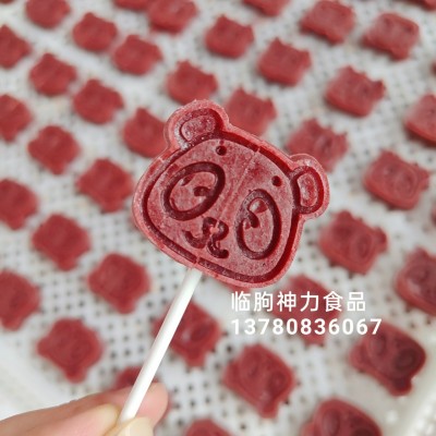 卡通小熊猫 卡通山楂棒棒糖 拒绝添加剂 儿童休闲零食 源头厂家图4