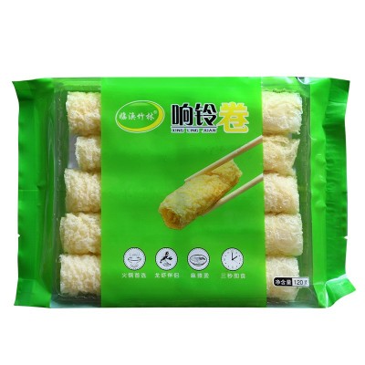 响铃卷豆皮卷豆衣卷 32袋1箱 一袋120g10根装 厂家直供 新日期图2