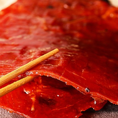 好好牌厦门特产原切猪肉薄片肉脯5斤袋装20斤整箱代发休闲零食图2