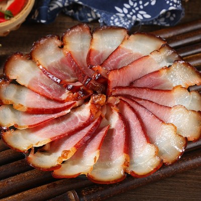 四川腊肉 农家自制老烟熏肉腊肉厂家直供图3