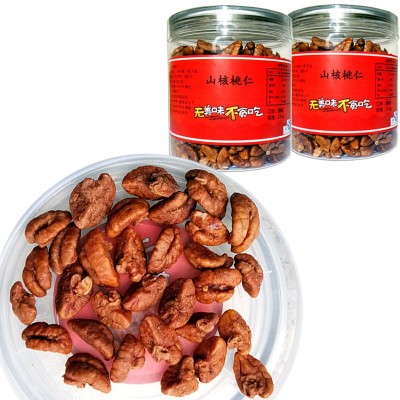 山核桃仁罐装批发 坚果炒货休闲零食 临安特产散装小核桃肉250g等图1