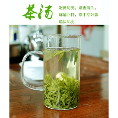 2022新茶黄山毛峰特一级茶叶绿茶安徽明前春茶礼盒散装毛尖250g图3