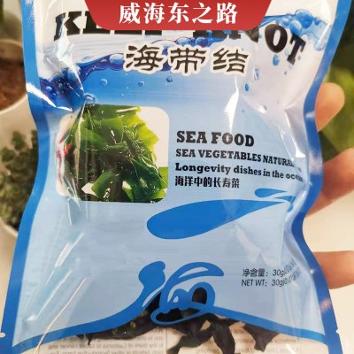 烘干海带结 火锅食材干货厚海带结 干净海带扣威海厂家图3